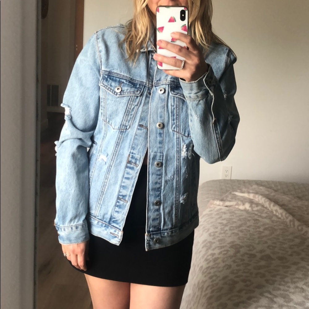 Boyfriend denim jacket